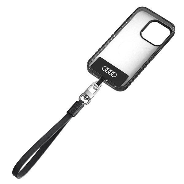 Audi Crossbody Universal Lanyard 28 cm x 10 mm - sort