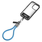 Audi Crossbody Lanyard Universal 28cm x 8mm - Blå