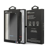 BMW Carbon Tricolor Stripe iPhone XS Max Case - sort