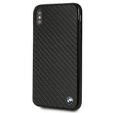 BMW Siganture Carbon Case til iPhone Xs Max - sort
