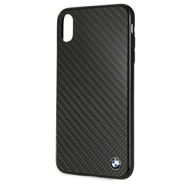 BMW Siganture Carbon Case til iPhone Xs Max - sort