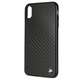 BMW Siganture Carbon Case til iPhone Xs Max - sort