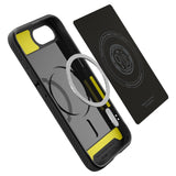 Spigen Rugged Armor MagSafe-fodral til iPhone 16e - sort