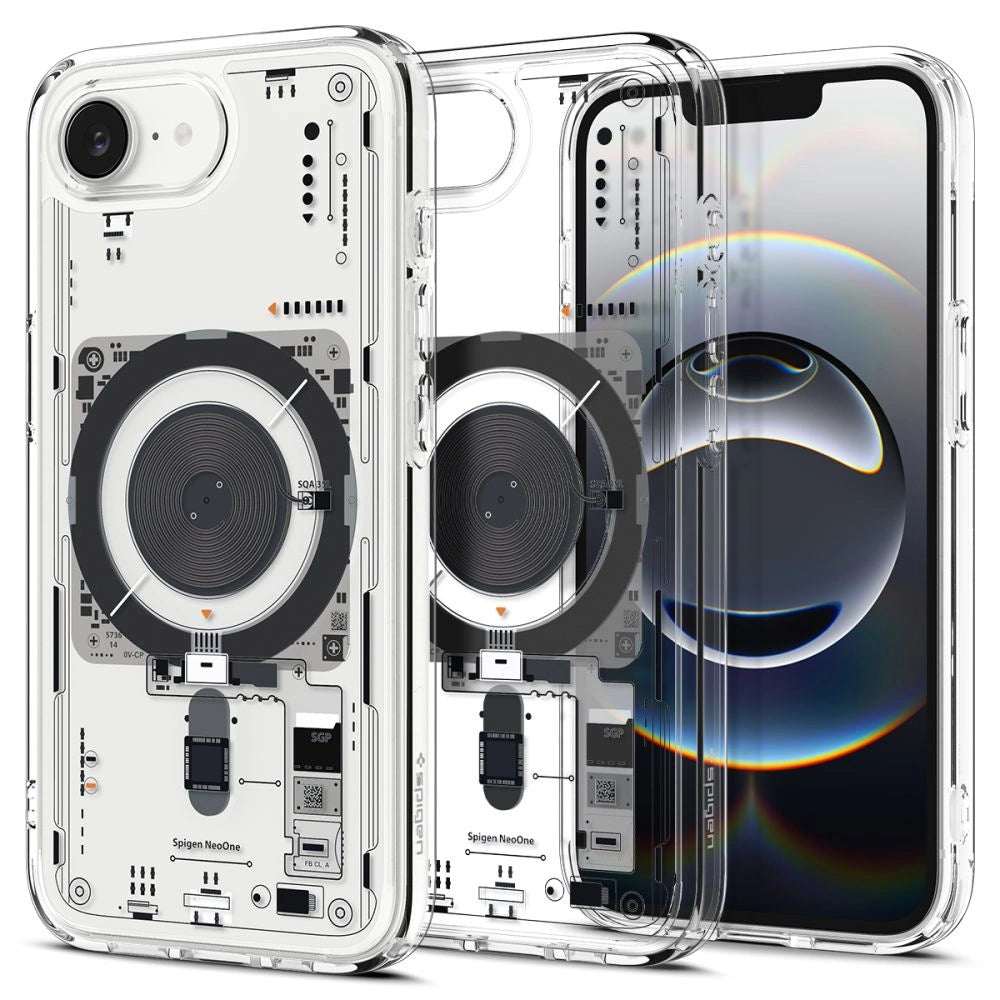 Spigen Ultra Hybrid MagSafe Case til iPhone 16e Neo One - klar