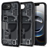 Spigen Ultra Hybrid MagSafe Case for iPhone 16e Zero One - Black