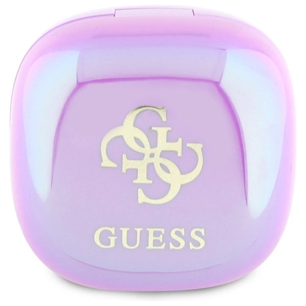 Guess 4G Printed Logo Bluetooth TWS Headphones + Docking Station - lilla