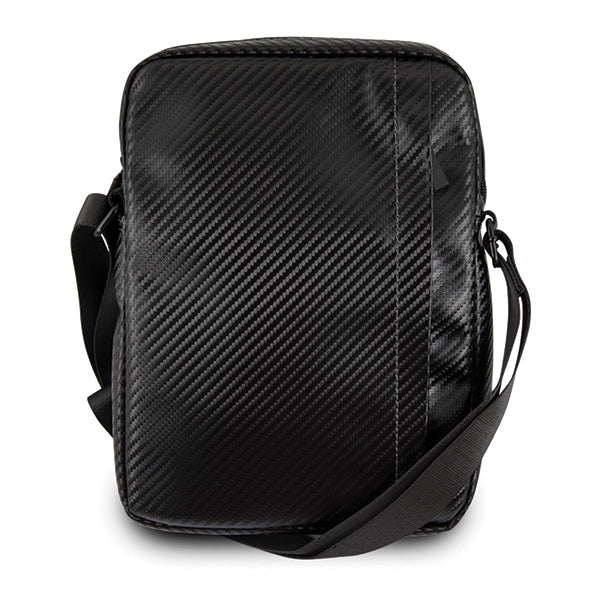 BMW Carbon / Red Stripe 8" Tablet Bag - sort