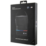 BMW Carbon Tricolor Line Wallet Bag - sort