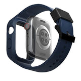 Uniq Monos 2 i 1 Set Strap + Case til Apple Watch 45 / 44 mm - Blå
