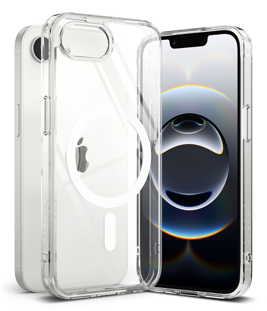 Ringke Fusion Magnetisk Magsafe Iphone 16 E / 17 E Klar