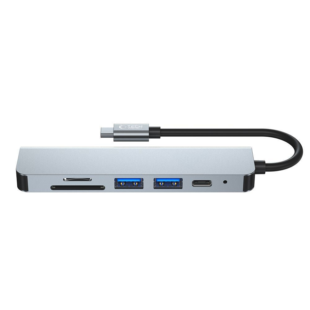 Tech Protect V4 Navadapter 6 I 1 Grå