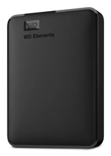 Western Digital Elements WDBHJS0060BBK-WESN ekstern harddisk 6 TB 2.5" Micro-USB B 3.2 Gen 1 (3.1 Gen 1) Sort