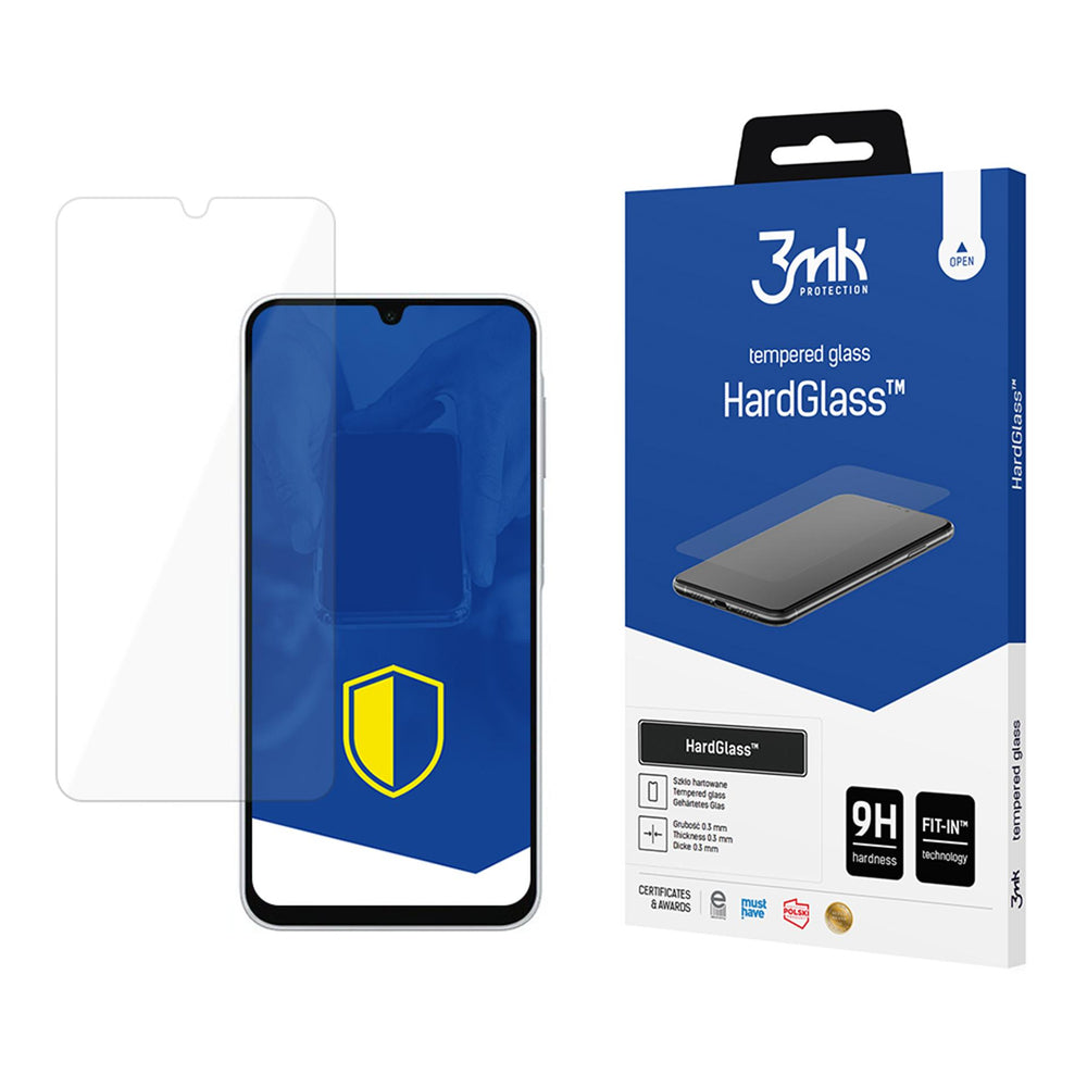 Hærdet glas 3mk HardGlassTM til Samsung Galaxy A26 5G