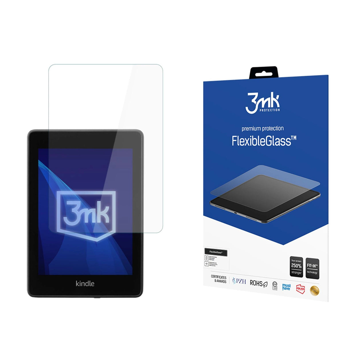 Hybrid glas 3mk FlexibleGlassTM til Amazon Kindle Paperwhite 6 (7")