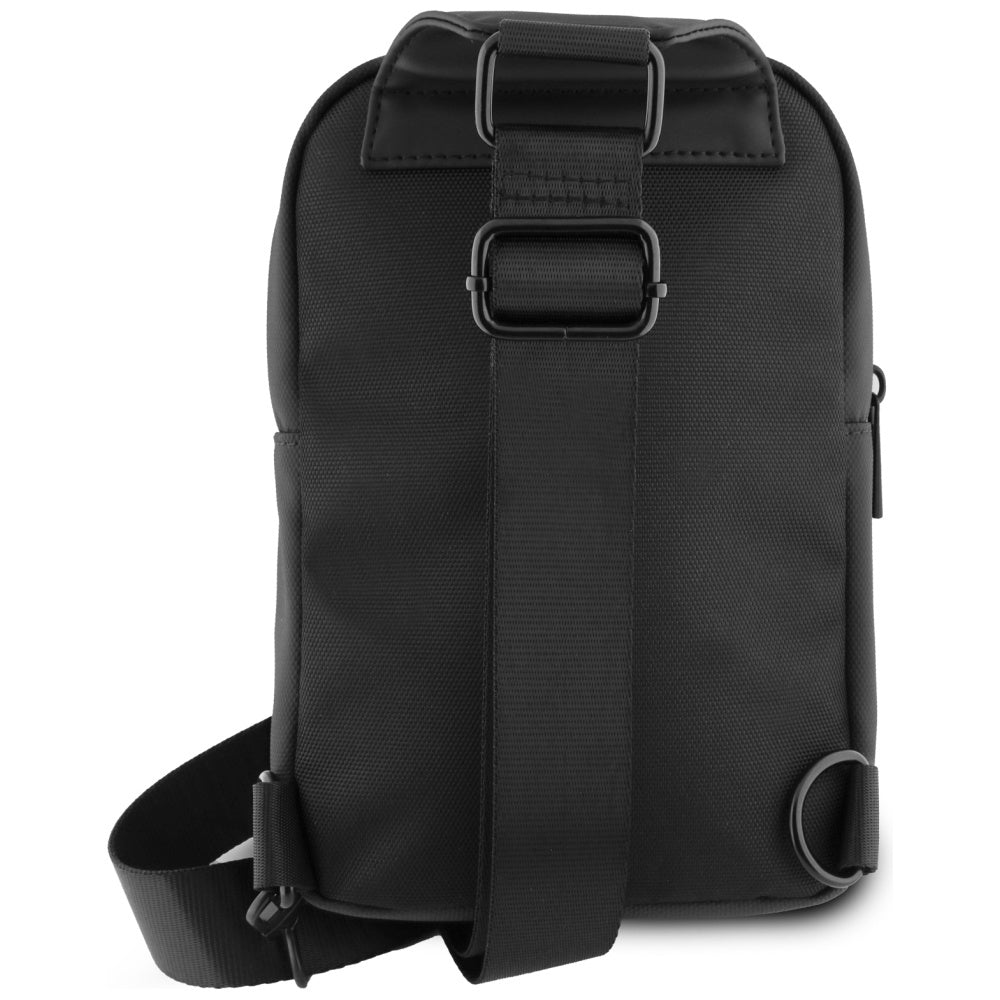 US Polo Petit Pique Crossbody Telefontaske sort