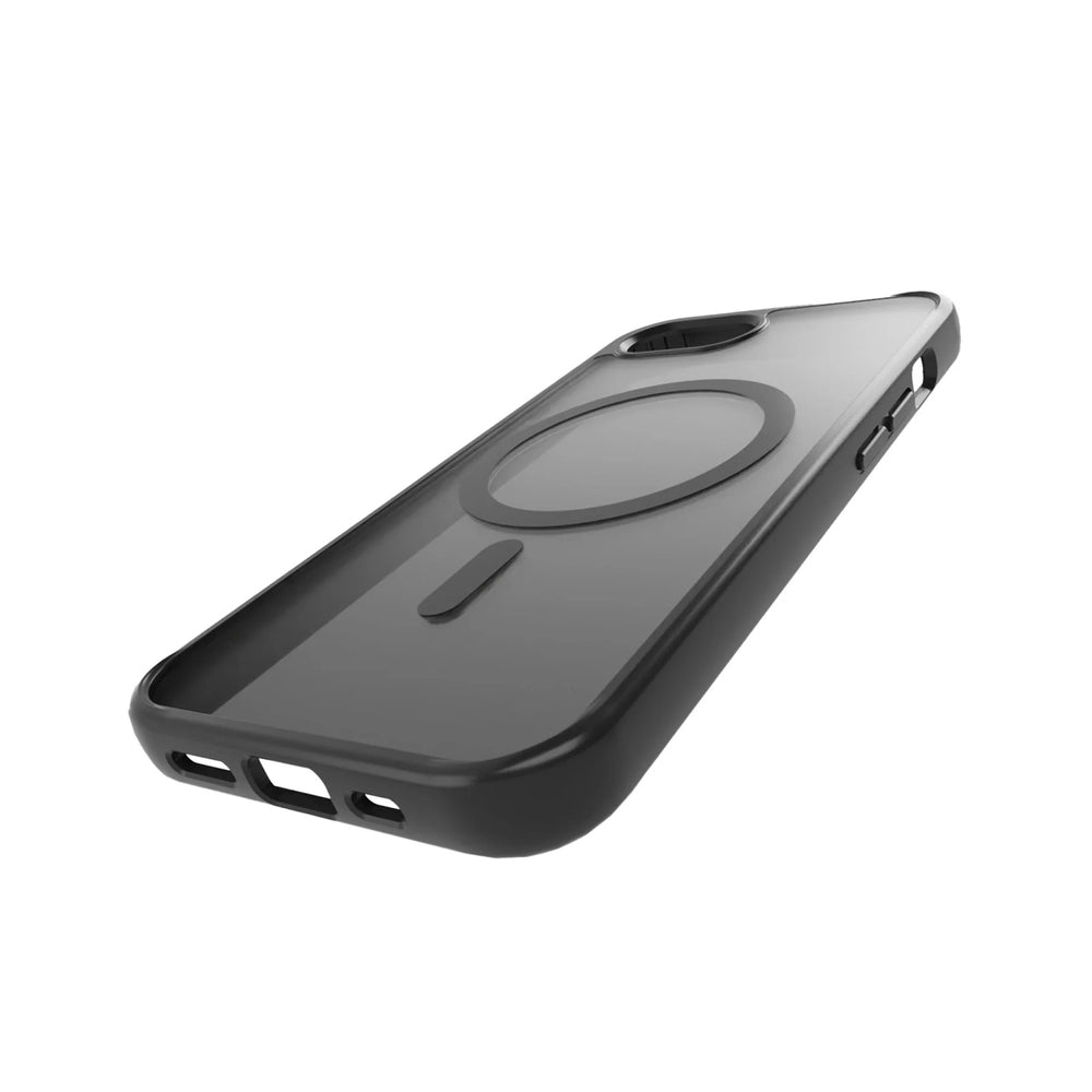 Puro Cover i TPU "GRADIENT" med Magsafe og gradient effekt til iPhone 16E, sort