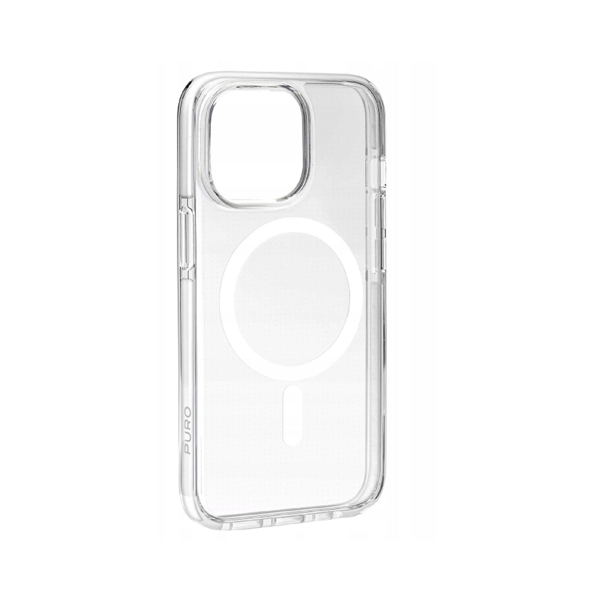 Puro Cover i TPU+PC "LITE MAG" med Magsafe til iPhone 16E, gennemsigtig