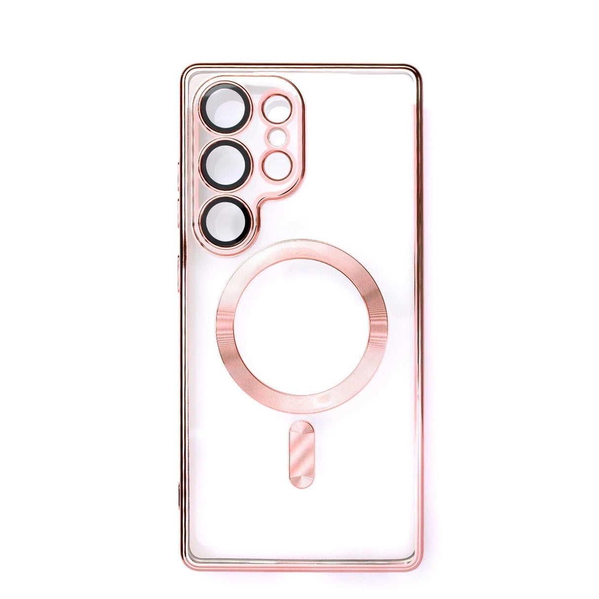 Elektroplateret æske med MagSafe til iPhone 16e - Pink