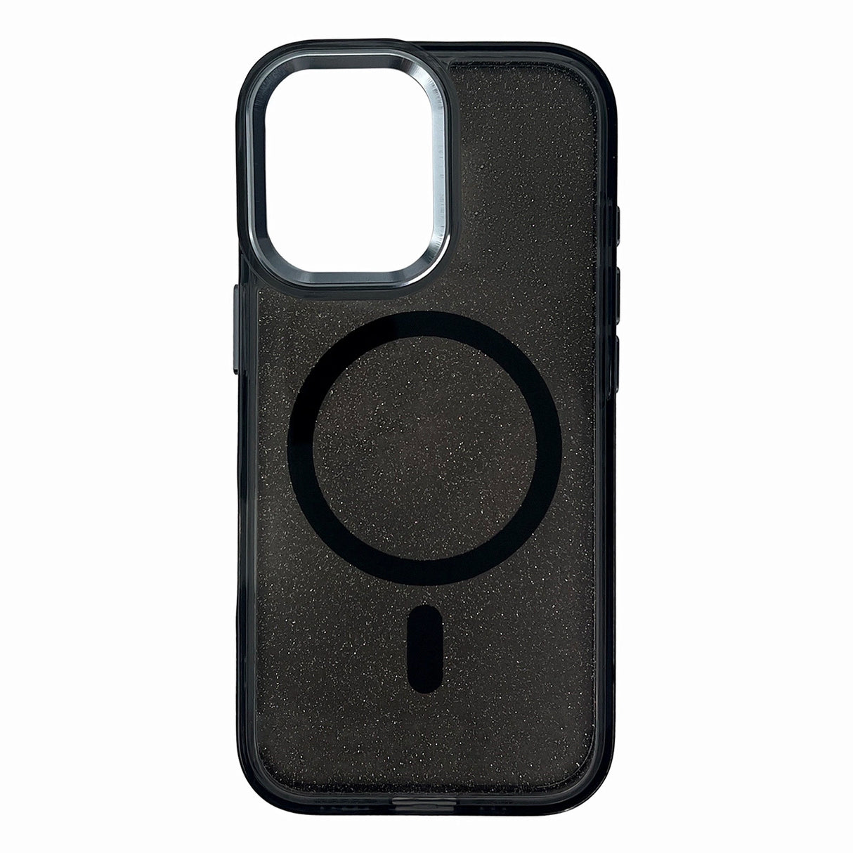 Glitter Case med MagSafe til Samsung Galaxy S25 Edge - sort