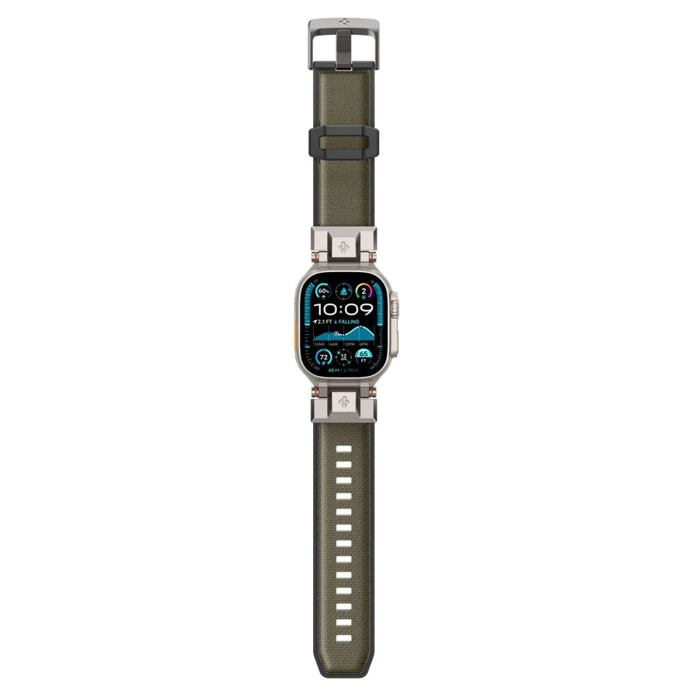 Spigen DuraPro Armor Strap til Apple Watch 44 / 45 / 46 / 49 mm - Grøn