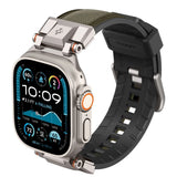 Spigen DuraPro Armor Strap til Apple Watch 44 / 45 / 46 / 49 mm - Grøn