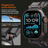 Spigen DuraPro Armor Strap til Apple Watch 44 / 45 / 46 / 49 mm - Navy Blue