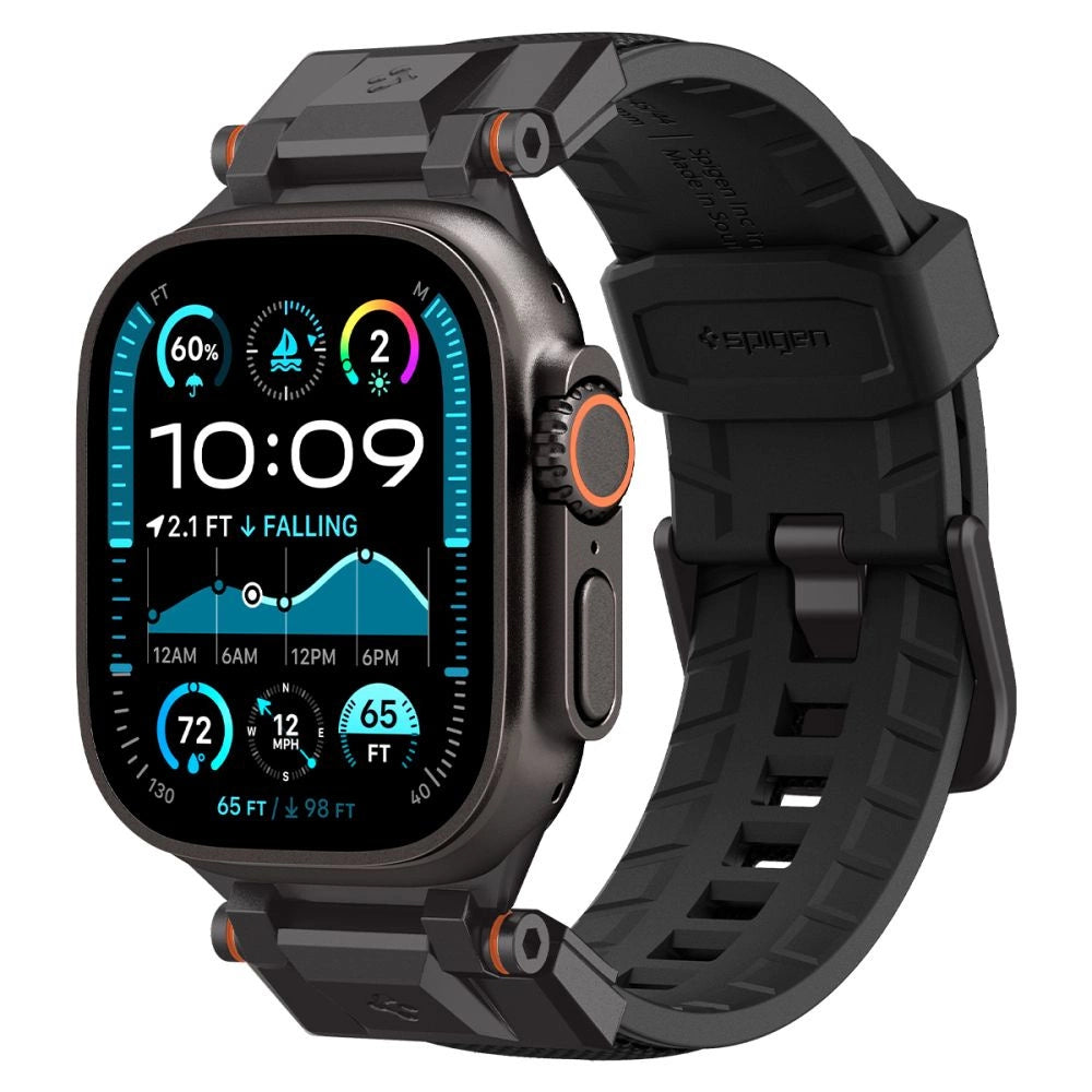 Spigen DuraPro Armor Strap til Apple Watch 44 / 45 / 46 / 49 mm - sort