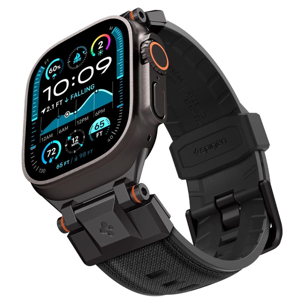 Spigen DuraPro Armor Strap til Apple Watch 44 / 45 / 46 / 49 mm - sort