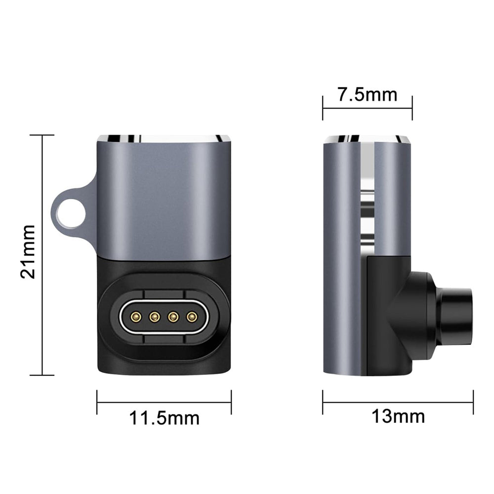 Wozinsky WAYGS1 USB-C Adapter til Garmin Smartwatch - Grå