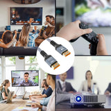 Wozinsky WPS-16AYL3S DisplayPort 2.1 Kabel VESA Certificeret 80 Gb/s 16K@60Hz 8K@120Hz 4K@240Hz HDR HDCP DSC 3m - Sort