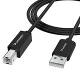 Wozinsky WKDDY4S USB-B - USB-A 480Mb/s Kabel 1m - sort