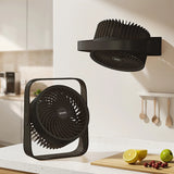 Rtako WD0Y6S Dual Impeller Mini Fan 3600mAh - sort