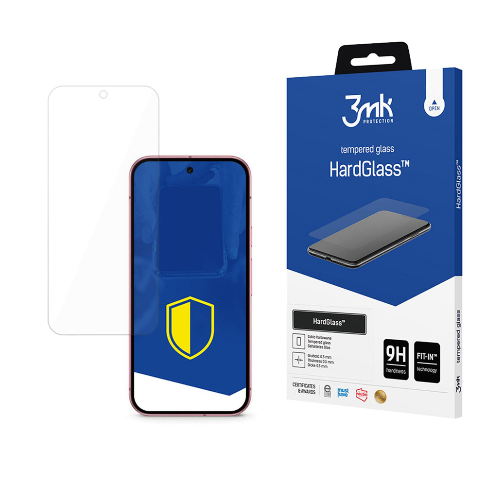Hærdet glas 3mk HardGlass til Google Pixel 9