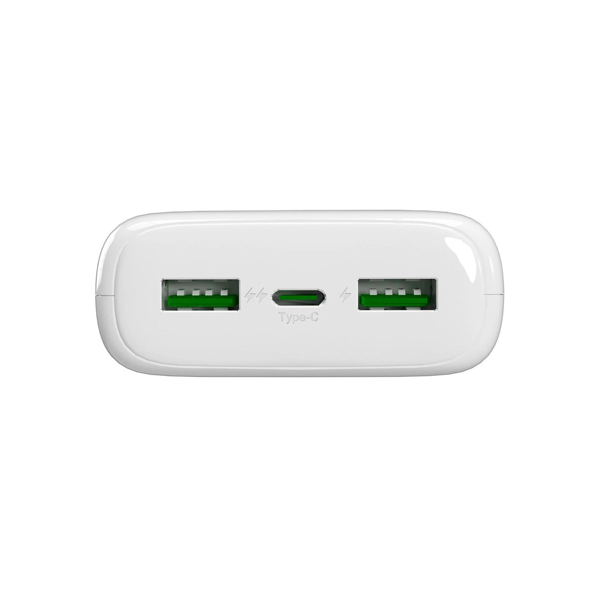 Powerbank Puro DAILY 20 PLUS 20000mAh 2x USB-A / 1x USB-C 22,5W PD AFC - hvid