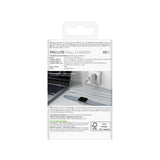 Puro Daily Prolite 45W USB-C USB-A Power Delivery Charger med USB-C-kabel - hvid