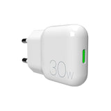 GaN Puro SLIMPRO 30W USB-C vægoplader - hvid