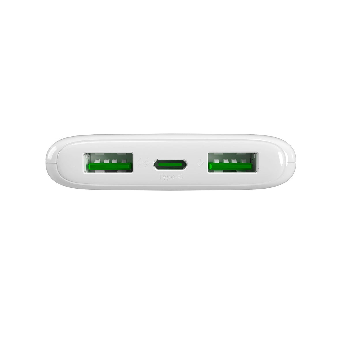 Powerbank Puro DAILY 10 PLUS 10000mAh 2x USBA / 1x USB-C 22,5W - hvid