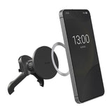 Puro justerbar bilholder, MagSafe kompatibel - sort