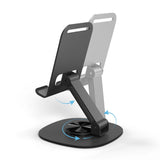 Puro Tilt Pro Aluminium Telefon/Tablet Stativ - Mørkgrå