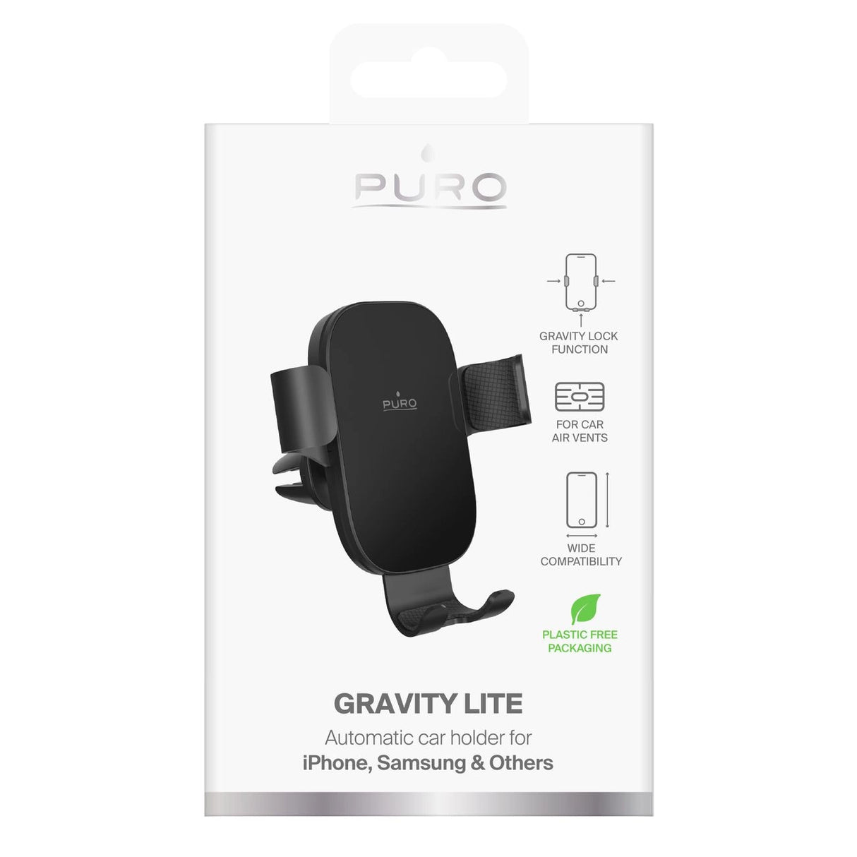 Puro Gravity Car Air Vent Gravity Holder - sort