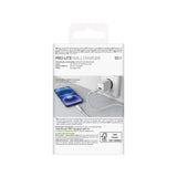 Puro PROLITE 10W USB-A vægoplader + USB-A - USB-C kabel 1,2 m - hvid