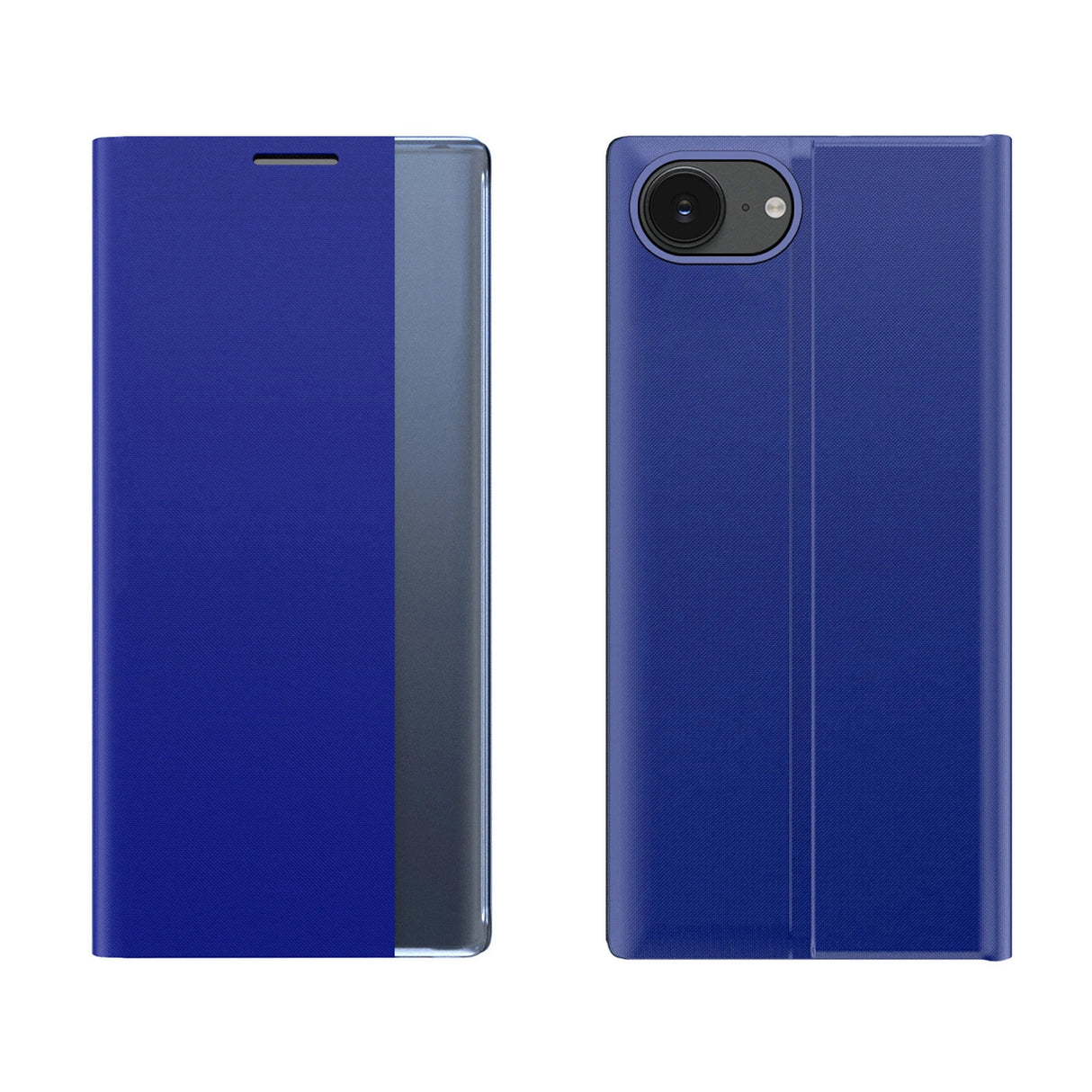 Ny sovefoder til iPhone 16e Flip Cover med Stand - Blue