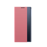 Nye Sleep Case med flap og stand til iPhone 16e / 17e - pink