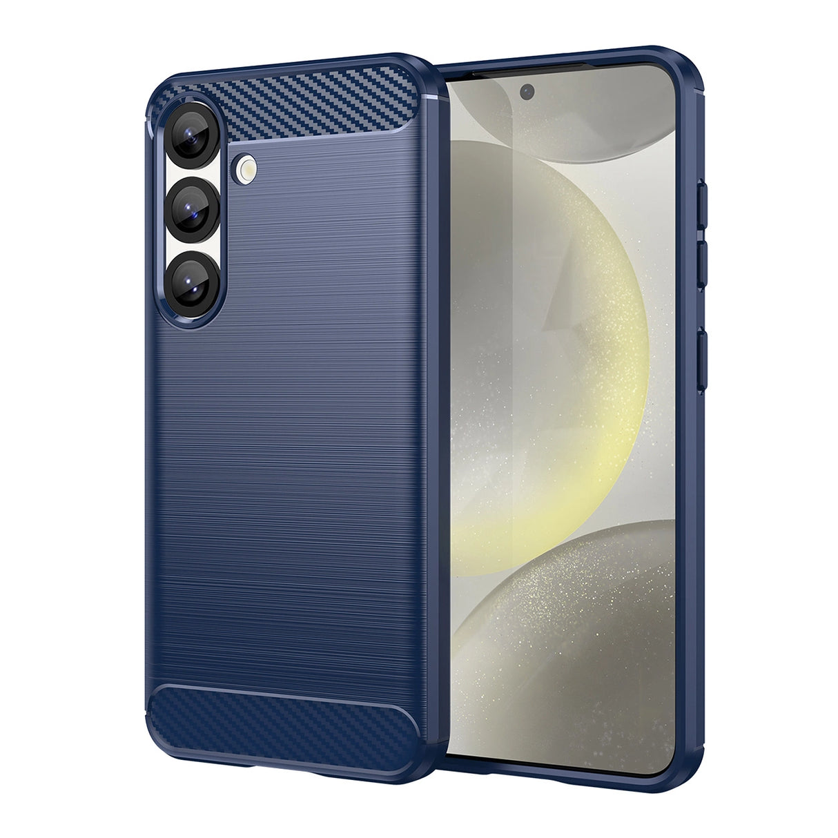 Carbon Case til iPhone 16e - Blå