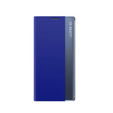 New Sleep Case Cover with Flip and Stand for Samsung Galaxy S25 Edge - Blue