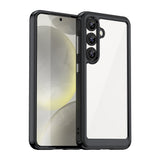 Outer Space Case til Samsung Galaxy S25 Edge Cover med Flexible Frame - sort