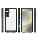 Outer Space Case til Samsung Galaxy S25 Edge Cover med Flexible Frame - sort