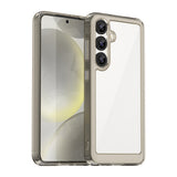 Outer Space Case til Samsung Galaxy S25 Edge Fleksibelt rammeomslag - gennemskinneligt, sort