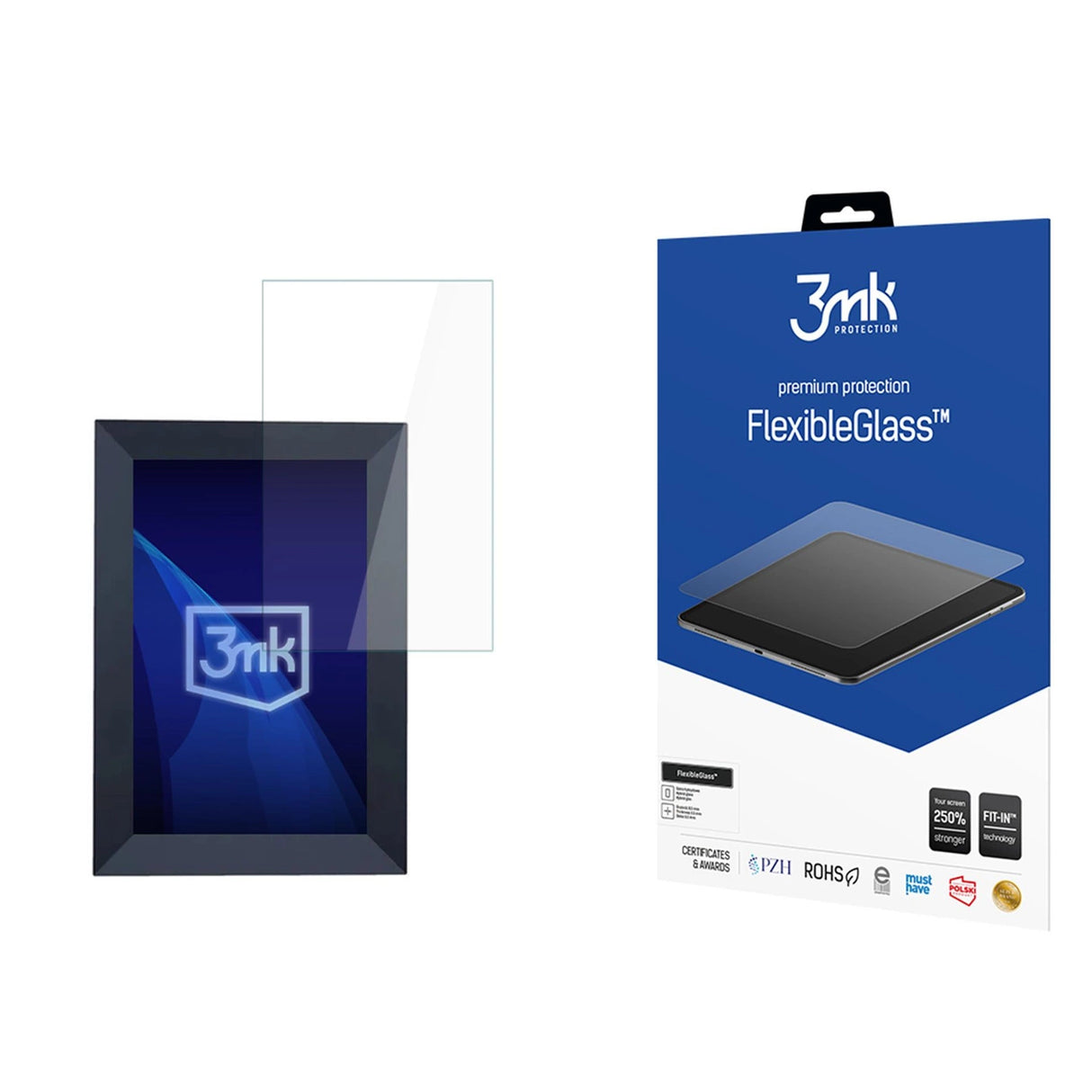 Hybridglas 3mk FlexibleGlass på Denver Frameo PFF-1064B