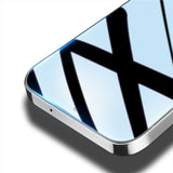 Dux Ducis Privacy tempereret glas til Samsung S25 - sort ramme